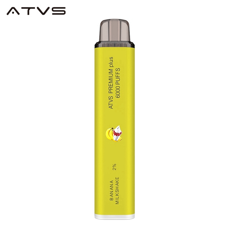Atvs Premium Plus Wegwerp E-sigaretten _ Bananen Milkshake 6000 ...