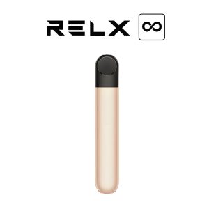 Relx Infinity Pod Systemen Goud 650 Bladerdeeg 380mah