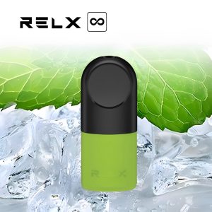 Relx Infinity Vervangende Pod Cartridges _ Menthol Extra 650 Bladerdeeg