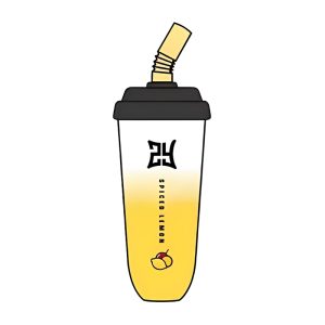 Zhuiyun Mini Cup Wegwerp E-sigaretten _ Gekruide Citroen 6800 Bladerdeeg 650mah