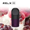 Relx Infinity Vervangende Pod Cartridges _ Pittig Paars 650 Bladerdeeg