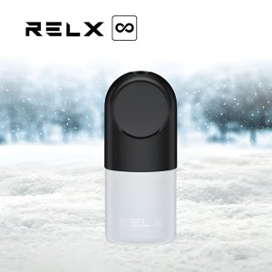 Relx Infinity Vervangende Pod Cartridges _ Wit Bevriezen 650 Bladerdeeg 1,8 Ml