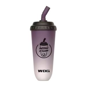 Wdg Mini Cup Wegwerp E-sigaretten 5000 Bladerdeeg _ Zwarte Bessen Sap 3.5%