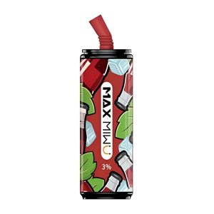 Max Miwu Coke Tin Wegwerp E-sigaretten 3600 Bladerdeeg _ Ijs Cola 12ml