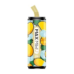 Max Miwu Coke Tin Wegwerp E-sigaretten _ Mango Ijs 3600 Bladerdeeg