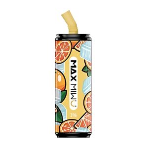 Max Miwu Coke Tin Wegwerp E-sigaretten _ Oranje Frisdrank 3600 Bladerdeeg 3%
