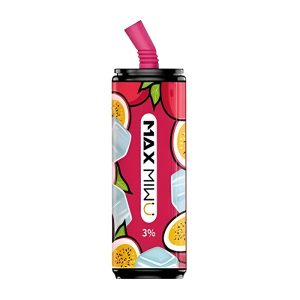 Max Miwu Coke Tin Wegwerp E-sigaretten #passievruchtijs 3600 Bladerdeeg