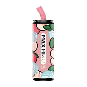 Max Miwu Coke Tin Wegwerp E-sigaretten _ Perzik Ijslolly 3600 Bladerdeeg 3%