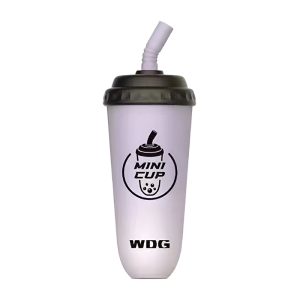 Wdg Mini Cup Wegwerp E-sigaretten 5000 Bladerdeeg #taro Ijs 600mah