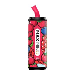 MAX MIWU Coke Tin Wegwerp Vape 3600 Puffs _ Berry Ice