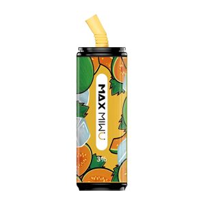 MAX MIWU Coke Tin Wegwerp Vape 3600 Rookwolken _ Cantaloupe