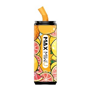 MAX MIWU Coke Tin Wegwerp Vape 3600 Rookwolken _ Grapefruit Ananas Ijs