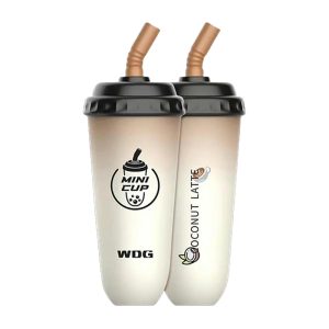 WDG Mini Cup Wegwerp Vape 5000 Puffs _ Coconut Latte