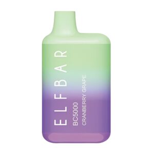 ELF BAR Wegwerp Vape BC 5000 Puffs _ Cranberry Druif