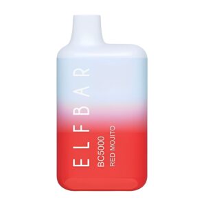 ELF BAR Wegwerp Vape BC 5000 Puffs _ Rode Mojito