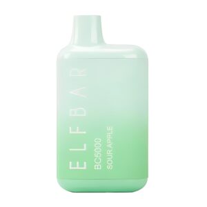 ELF BAR Wegwerp Vape BC 5000 Puffs _ Zure Appel