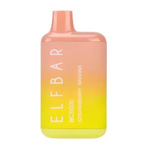 ELF BAR Wegwerp Vape BC 5000 Puffs _ Aardbei Banaan