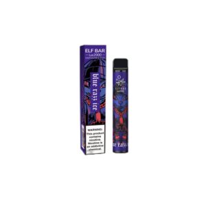 ELF BAR Lux 2000 Disposable 2000 trekjes Blue Razz Ice