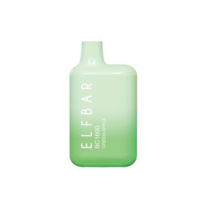 ELF BAR BC1600 Disposable Green Apple 1600 trekjes 850 mAh