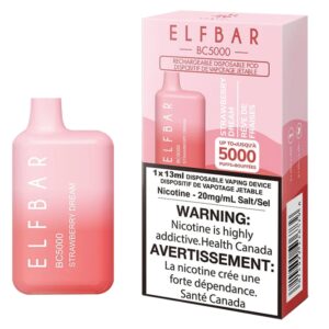 ELF BAR BC5000 Disposable 5000 trekjes Strawberry Dream