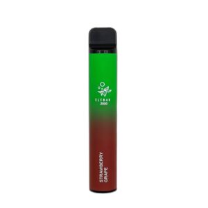 ELF BAR 2000 Disposable Strawberry Grape 2000 trekjes 1200 mAh