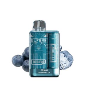 ELF BAR TE5000 Disposable 5000 trekjes Blueberry Ice 550 mAh