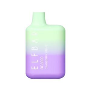ELF BAR BC3000 Disposable 3000 trekjes Cranberry Grape 650 mAh