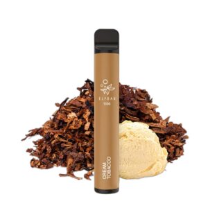 ELF BAR 1500 Disposable Cream Tobacco 1500 trekjes
