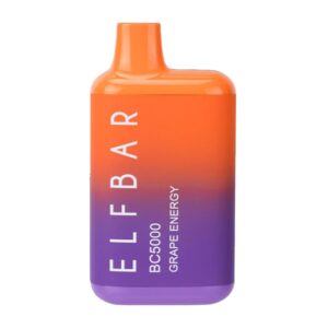 ELF BAR BC5000 Disposable Grape Energy 5000 trekjes