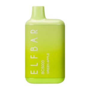 ELF BAR BC5000 Disposable Green Apple 5000 trekjes 650 mAh