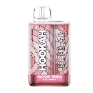 ELF BAR Hookah TE5000 Disposable Juicy Peach 5000 trekjes 13,5 ml