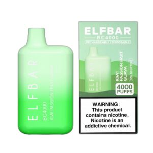 ELF BAR BC4000 Disposable Kiwi Passion Fruit Guava 4000 trekjes