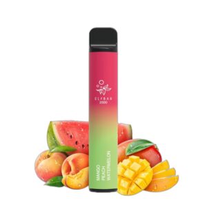 ELF BAR 2000 Disposable Mango Peach Watermelon 2000 trekjes 6 ml