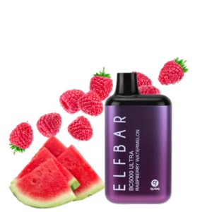ELF BAR BC5000 Ultra Disposable Raspberry Watermelon 5000 trekjes