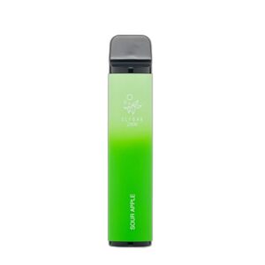 ELF BAR 2500 Disposable Sour Apple 2500 trekjes 1400 mAh