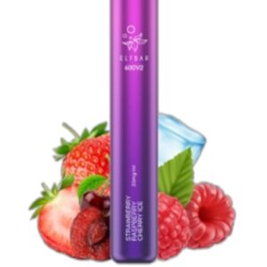ELF BAR 600V2 Disposable Strawberry Raspberry Berry Ice 600 trekjes 2 ml