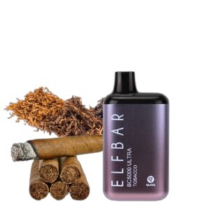 ELF BAR BC5000 Ultra Disposable 5000 trekjes Tobacco