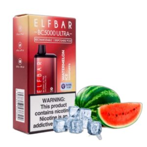 ELF BAR BC5000 Ultra Disposable 5000 trekjes Watermelon Ice